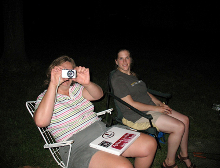 More camera work as the night deepens