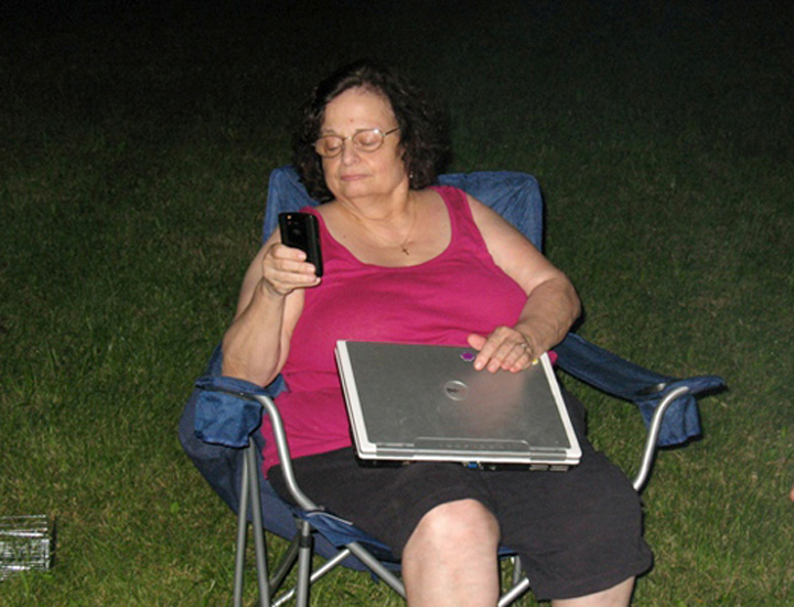 When the reading ends, the texting begins