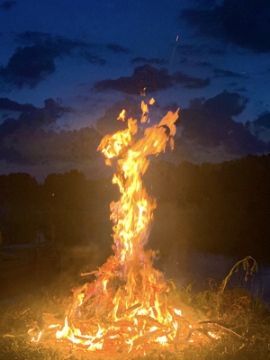 SwampFire bonfire