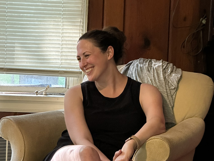 Colleen Alles enjoys her time at SwampFire