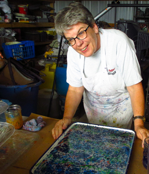 Jan Bechtel marbling