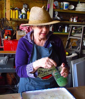 Linda Bales marbling