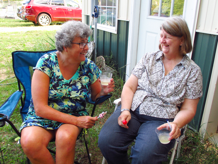 Marcy and Joyce, what a lively discussion you're having.