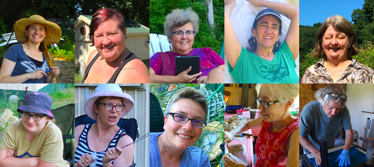 Photo gallery of the ten SwampFire 2018 participants