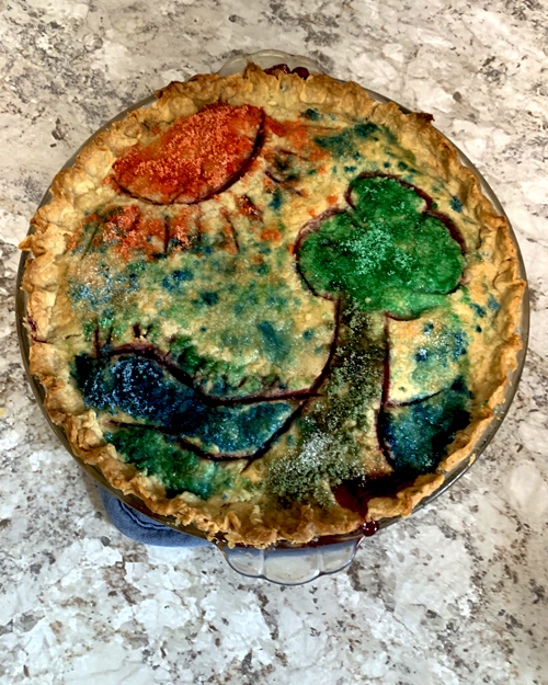 Dawn Burns' photo . . . the traditional SwampFire pie