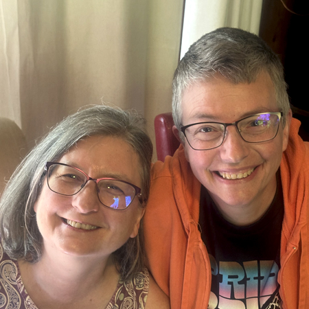 Michelle and Dawn, friends for decades
